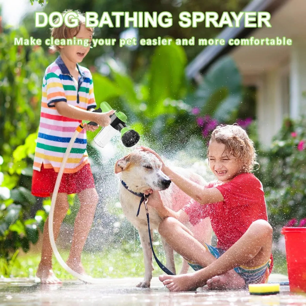 Dog Bath Shower Sprayer (8 in 1)
